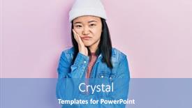  Presentation with chinese chinese - PPT theme having young-chinese-girl-wearing-cute background and a teal colored foreground