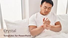  Presentation with chinese - Slide set featuring young-chinese-man-suffering background and a lemonade colored foreground