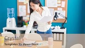  Presentation with paperwork - 