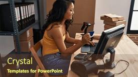  Presentation with business card - 