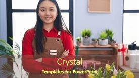  Presentation with flower woman - 