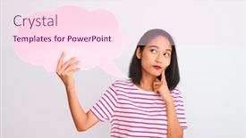  Presentation with medicina tradicional chinesa chinese herb - Theme having young-chinese-woman-holding-cloud background and a pink colored foreground