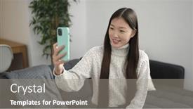  Presentation with selfie - 