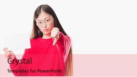  Presentation with medicina tradicional chinesa chinese herb - PPT layouts having young chinese woman over isolated background and a  colored foreground