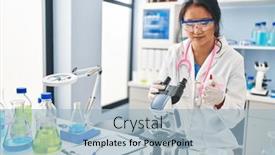  Presentation with microscope - 