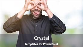  Presentation with christian - PPT theme enhanced with young christian priest over isolated background and a dark gray colored foreground