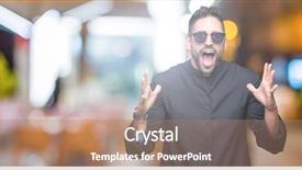  Presentation with christian - Amazing slide set having young christian priest wearing sunglasses backdrop and a coral colored foreground