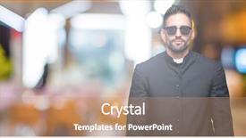  Presentation with christian - Audience pleasing PPT layouts consisting of young christian priest wearing sunglasses backdrop and a coral colored foreground