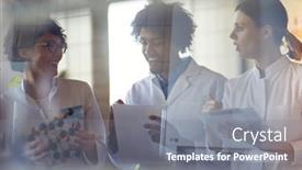  Presentation with bonds - Theme enhanced with young-colleagues-taking-the-notes background and a gray colored foreground