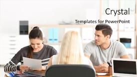  Presentation with notary - Theme enhanced with young couple at notary public background and a white colored foreground