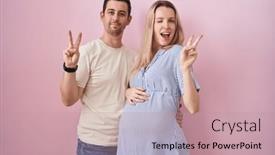  Presentation with happy baby - 