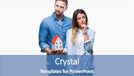  Presentation with loving hearts love heart candy - Colorful presentation enhanced with young couple in love holding backdrop and a teal colored foreground