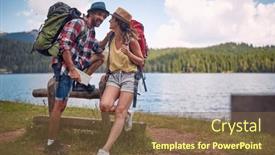  Presentation with mountain hiking - 