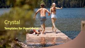  Presentation with hiking mountain - 