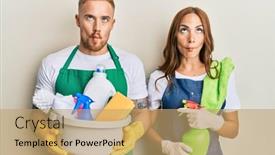  Presentation with spray - Beautiful slides featuring young-couple-of-girlfriend backdrop and a coral colored foreground