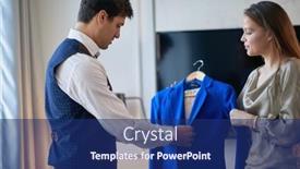  Presentation with business hotel - Cool new theme with young-couple-on-a-beautiful backdrop and a navy blue colored foreground