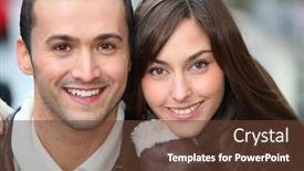  Presentation with winter - PPT theme consisting of broken heart with a stethoscope background and a pink colored foreground