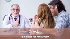  Presentation with old couple - Cool new slides with young-couple-visiting-old-male backdrop and a coral colored foreground