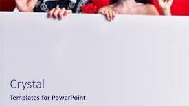  Presentation with mexican day - PPT theme featuring young-couple-wearing-mexican-day background and a sky blue colored foreground