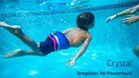  Presentation with swim boy - 