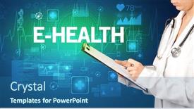  Presentation with writing notes - Cool new presentation design with young-doctor-writing-down-notes backdrop and a ocean colored foreground