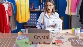  Presentation with sewing machine - 