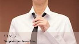  Presentation with elegant green white romantic - Theme featuring young-elegant-blond-businesswoman background and a soft green colored foreground