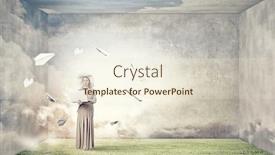  Presentation with hat - Beautiful PPT layouts featuring gils - young elegant gil in hat backdrop and a lemonade colored foreground