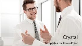  Presentation with how to level up engagement digital workplace gamification - Amazing presentation theme having young employees use a digital backdrop and a soft green colored foreground