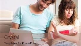  Presentation with injury - Theme with young-family-helping-each background and a coral colored foreground