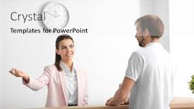  Presentation with receptionist - 