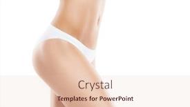  Presentation with woman sport - Presentation with young-fit-and-beautiful-woman and a lemonade colored foreground