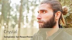  Presentation with forest - Amazing slides having young-forester-or-forestry-worker backdrop and a lemonade colored foreground