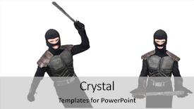  Presentation with funny - PPT layouts featuring young funny man in armour background and a  colored foreground