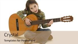  Presentation with acoustic - Theme enhanced with  background and a  colored foreground