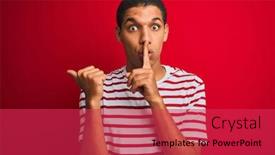  Presentation with arab - Colorful PPT layouts enhanced with young-handsome-arab-man-wearing backdrop and a red colored foreground