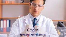  Presentation with england textile lab tearing - Beautiful slide deck featuring young-handsome-biochemist-working backdrop and a sky blue colored foreground