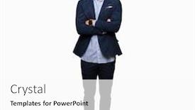  Presentation with bussines - Theme with young handsome bussines man happy face smiling with crossed arms looking at the camera positive person background and a white colored foreground
