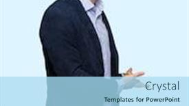  Presentation with bussines - Amazing PPT theme having young-handsome-bussines-man-inviting backdrop and a light blue colored foreground