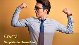  Presentation with medicina tradicional chinesa chinese herb - Amazing PPT layouts having young-handsome-chinese-businessman-wearing backdrop and a tawny brown colored foreground