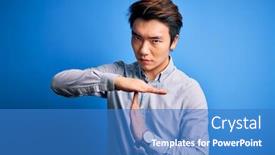  Presentation with chinese chinese - Presentation design with young-handsome-chinese-man-wearing background and a teal colored foreground