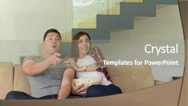  Presentation with free engineering hydraulics - Amazing presentation having young handsome couple enjoying free backdrop and a  colored foreground