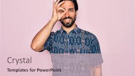  Presentation with bohemian wedding designs - Cool new presentation with young-handsome-hispanic-bohemian-man backdrop and a lemonade colored foreground