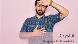  Presentation with bohemian - Theme featuring young-handsome-hispanic-bohemian-man background and a lemonade colored foreground