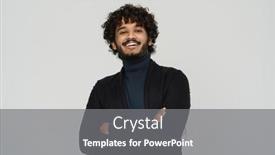  Presentation with indian - Presentation theme with young-handsome-indian-curly-smiling background and a gray colored foreground
