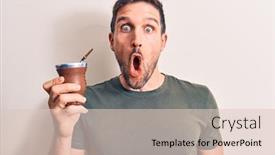  Presentation with infusion - Theme with young-handsome-man-drinking-mate background and a lemonade colored foreground