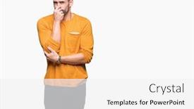  Presentation with bad breath - Cool new theme with young handsome man over isolated background smelling something stinky and disgusting intolerable smell holding breath with fingers on nose bad smells concept backdrop and a white colored foreground