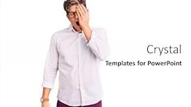  Presentation with face pain - Beautiful presentation design featuring young-handsome-man-wearing-business backdrop and a white colored foreground