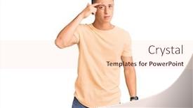  Presentation with acne - Cool new presentation with young-handsome-man-wearing-casual backdrop and a lemonade colored foreground