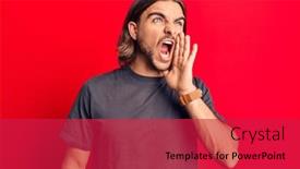  Presentation with handsome - Theme with young-handsome-man-wearing-casual background and a red colored foreground